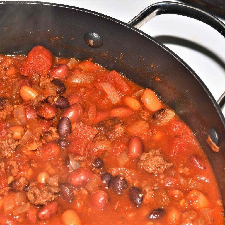 Annies Easy Venison Chili with Sweet Potatoes
