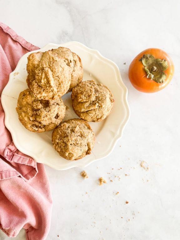 Gluten-Free Persimmon Muffins