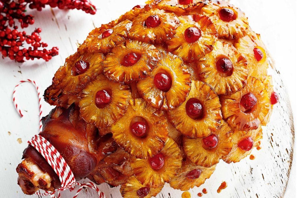 Mapled Ham with Pineapple Glaze