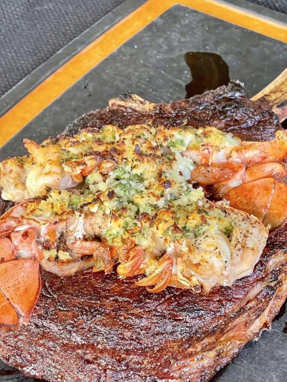 Parmesan Crusted Broiled Lobster Tails