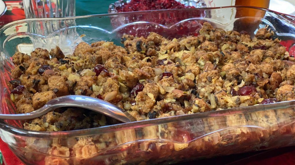 Pineapple Cranberry Stuffing