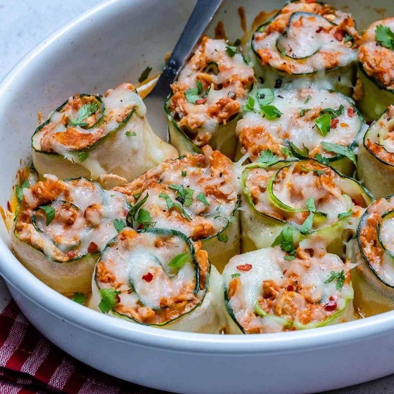 Vegetable Stuffed Chicken Ranch Enchiladas